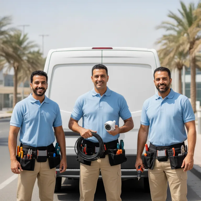 Cctv Installation team in Al Majaz